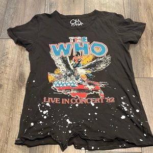 🎸The Who rock band tee🎸